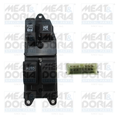 Switch, window regulator
